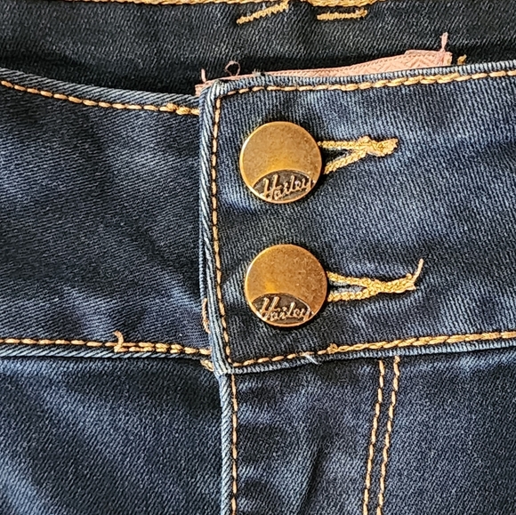 Hailey Made with Love Upcycled Denim Tote Bag - Eco-Friendly Handmade Purse - Picture 8 of 9